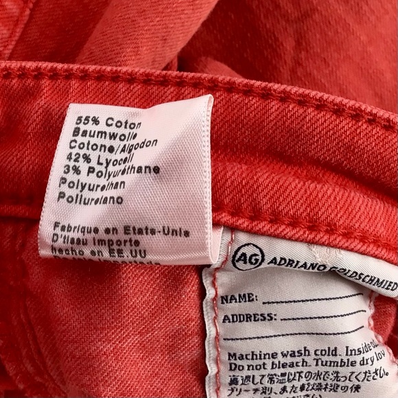 AG Stevie Ankle Slim Straight Ankle Jeans Size 29R - Picture 4 of 11